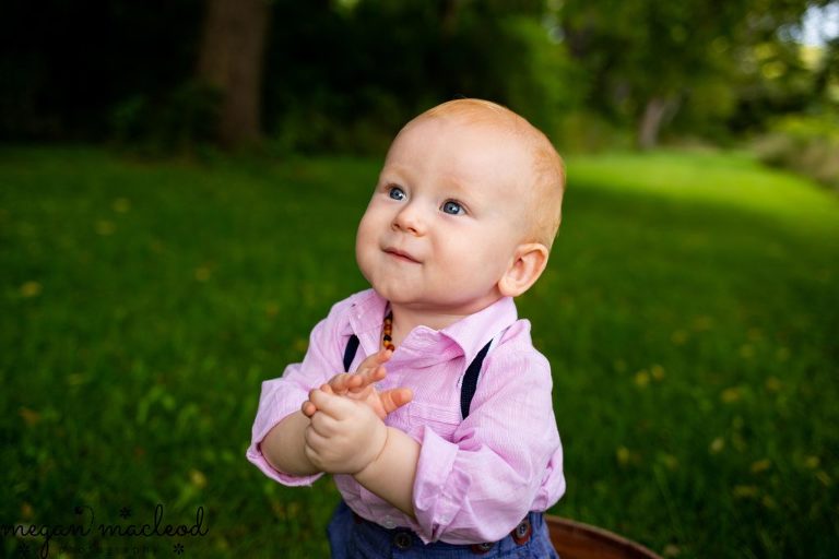 9 month baby photos | Medina photo shoot