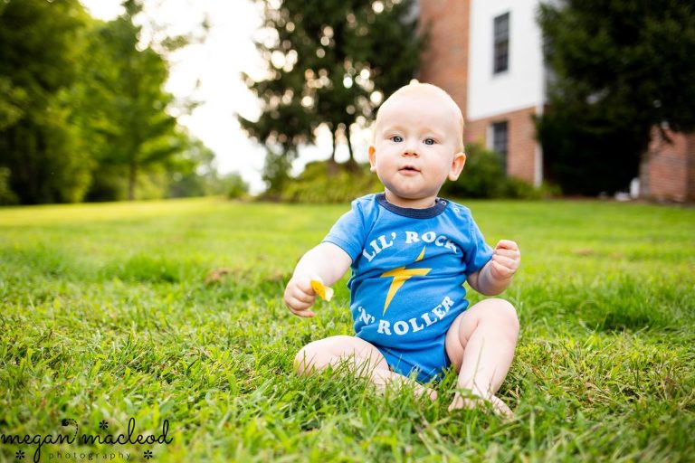 9 month baby photos | Medina photo shoot