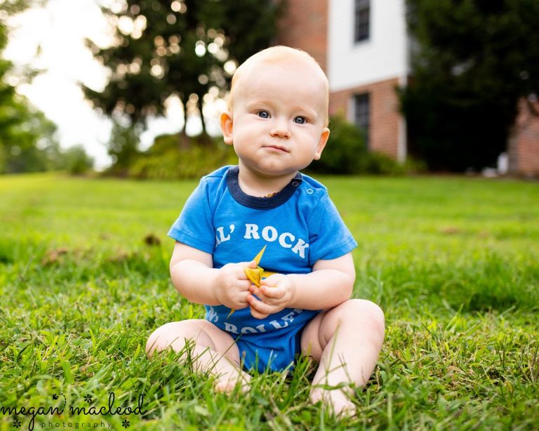 9 month baby photos | Medina photo shoot